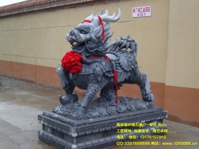 石雕麒麟的摆放位置