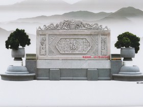 大慈大悲的石雕观音菩萨与莲花座的结合!