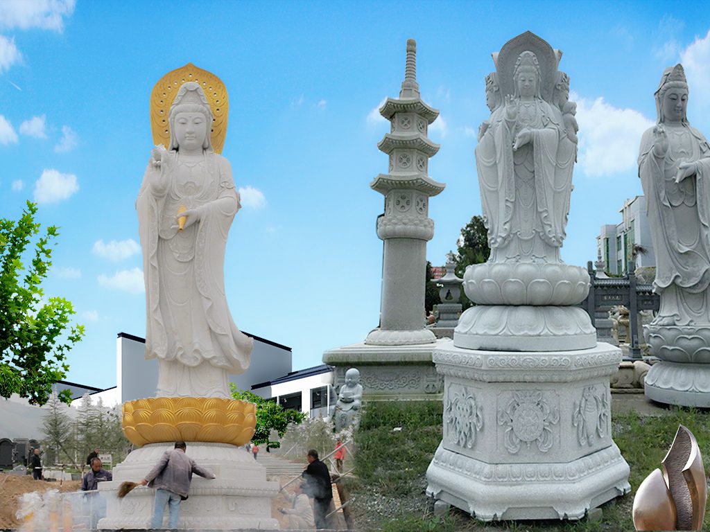 石雕观音