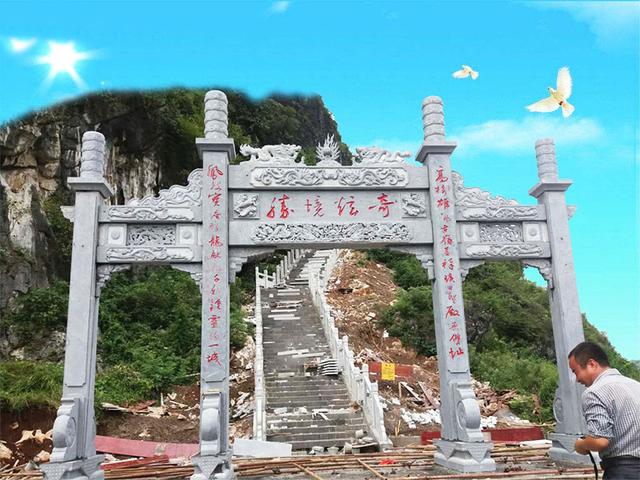村口门楼设计制作及农村门图片样式介绍