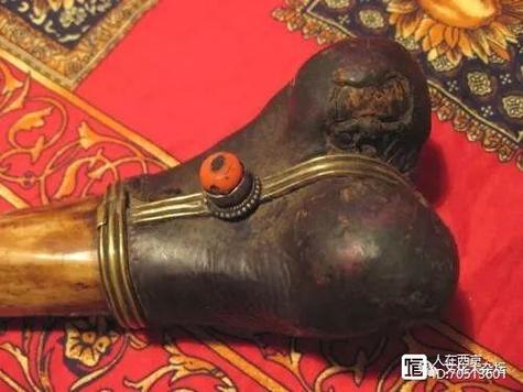佛教密宗人内脏法器_阿姐鼓 肉莲花 藏密人骨法器